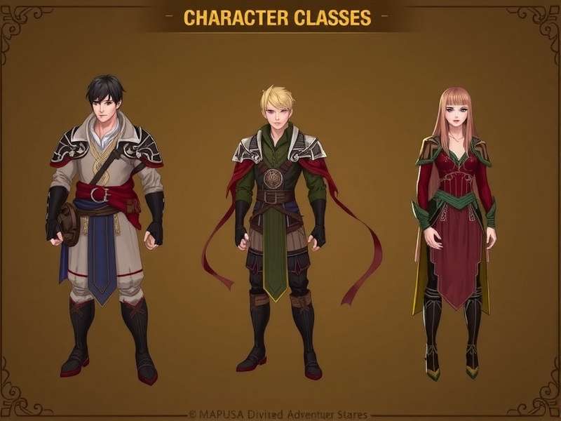 Four Playable Character Classes Mapusa Divine Adventures Character Classes